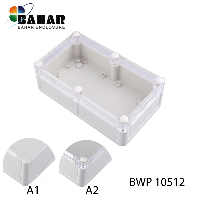 BWP 10512 (IP68 Waterproof ABS Enclosure, Dustproof Junction Box, Outdoor Electronic Housing)