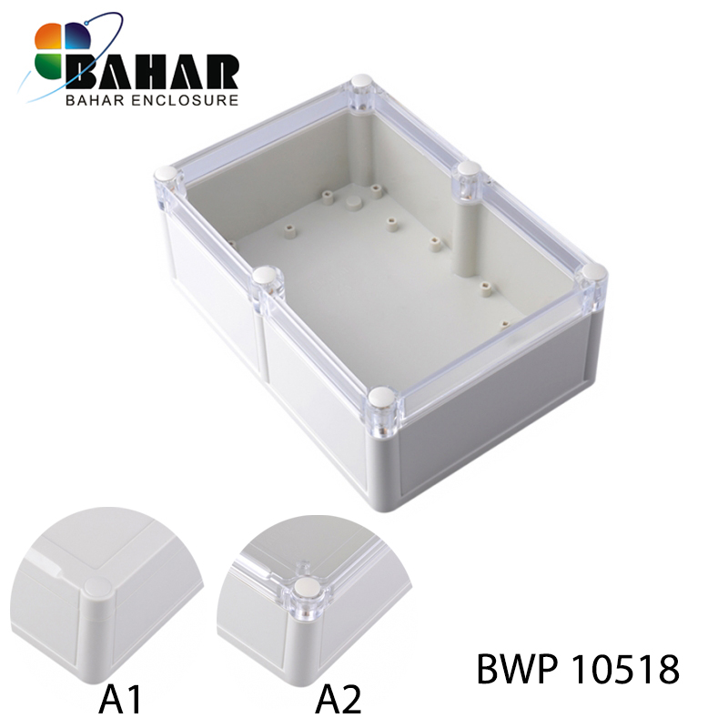 BWP 10518 (IP68 Waterproof ABS Enclosure, Dustproof Junction Box, Outdoor Electronic Housing)