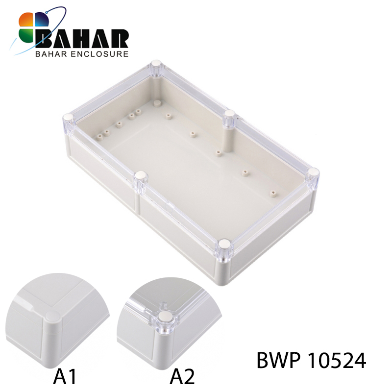 BWP 10524 (IP68 Waterproof ABS Enclosure, Dustproof Junction Box, Outdoor Electronic Housing)