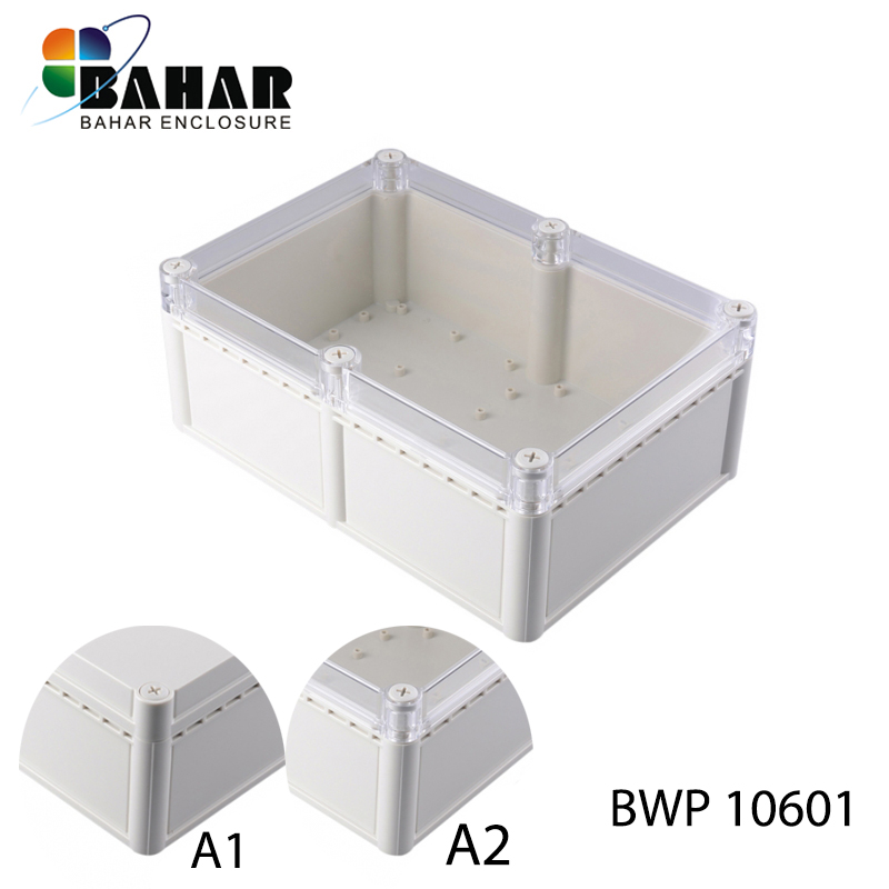 BWP 10601 (IP68 Waterproof ABS Enclosure, Dustproof Junction Box, Outdoor Electronic Housing)
