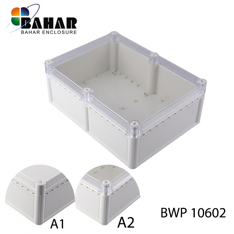 BWP 10602 (IP68 Waterproof ABS Enclosure, Dustproof Junction Box, Outdoor Electronic Housing)