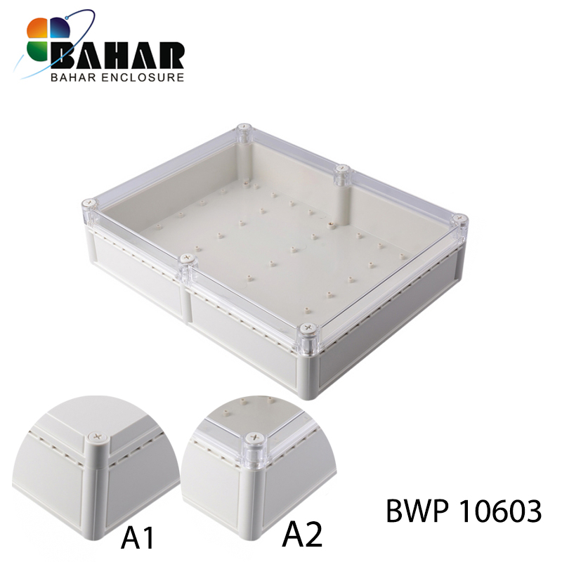 BWP 10603 (IP68 Waterproof ABS Enclosure, Dustproof Junction Box, Outdoor Electronic Housing)