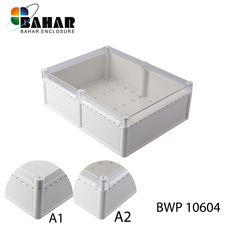BWP 10604 (IP68 Waterproof ABS Enclosure, Dustproof Junction Box, Outdoor Electronic Housing)