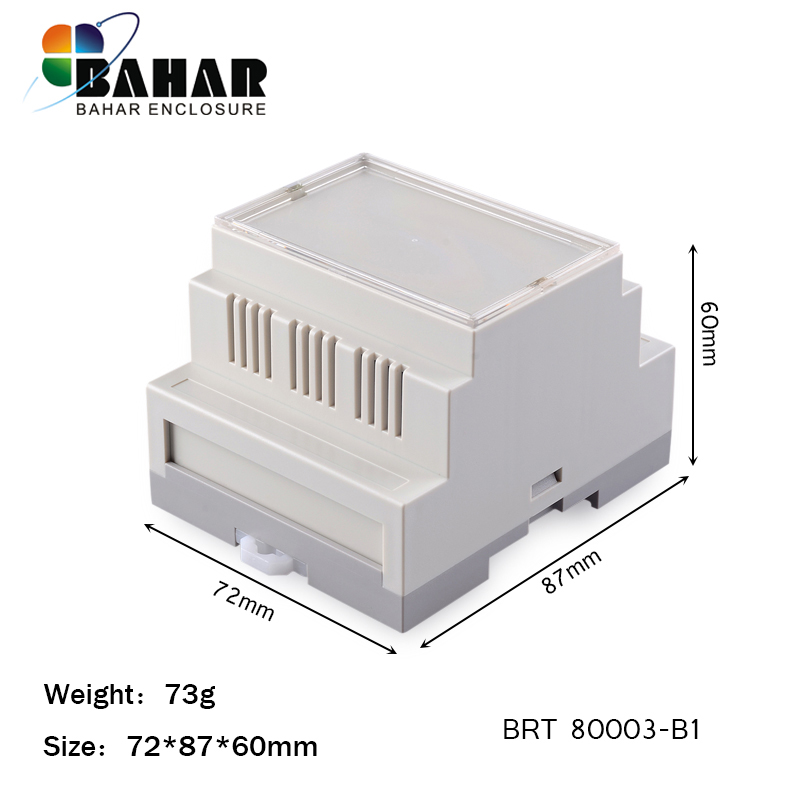 BRT 80003 (Industrial Control Enclosure, Fire-Resistant Plastic Housing (POM/PC945), Junction/Control Box)