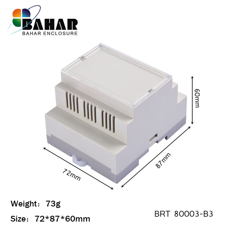 BRT 80003 (Industrial Control Enclosure, Fire-Resistant Plastic Housing (POM/PC945), Junction/Control Box)