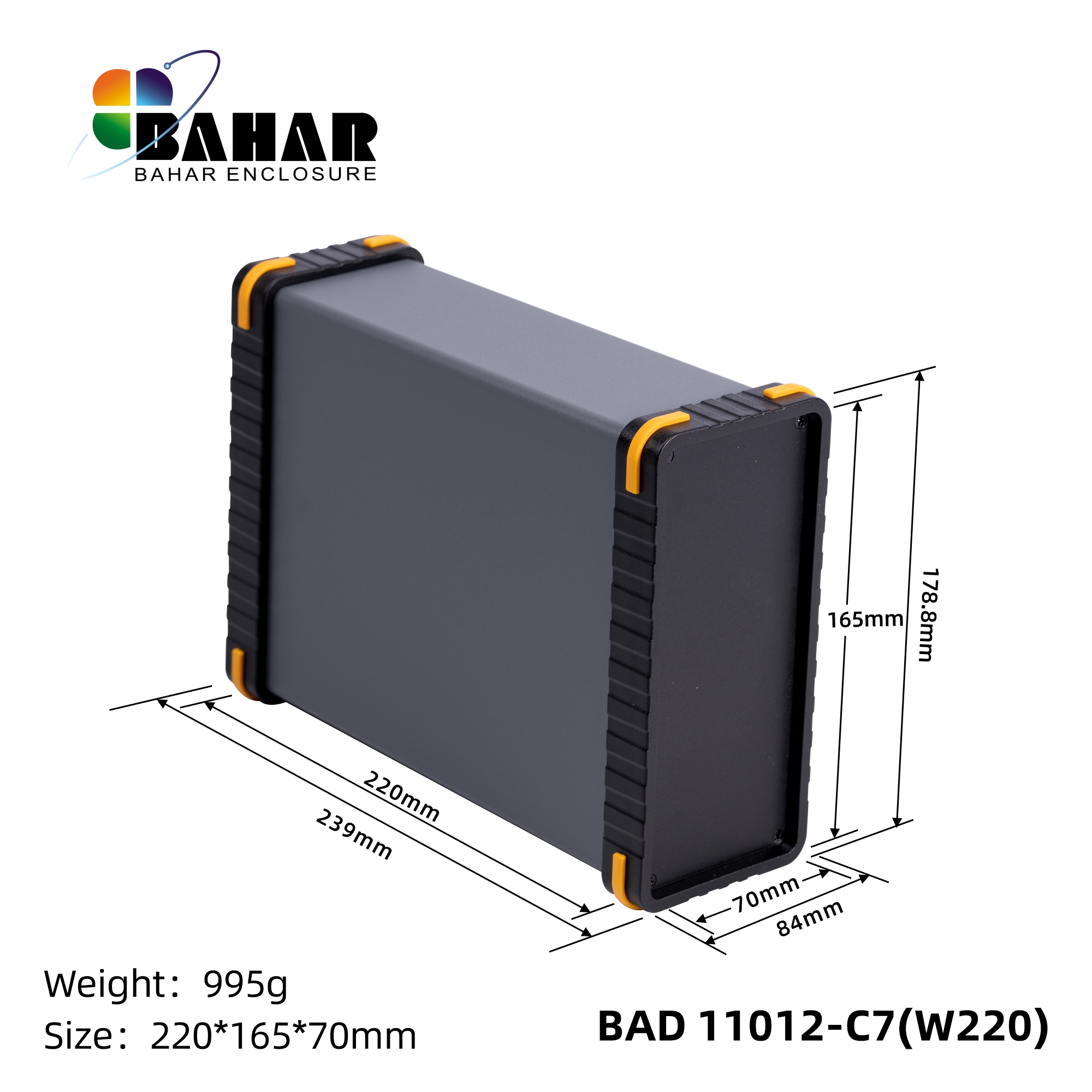BAD 11012 (Aluminum Extrusion Enclosures – Lightweight, High Heat-Transfer Protection)