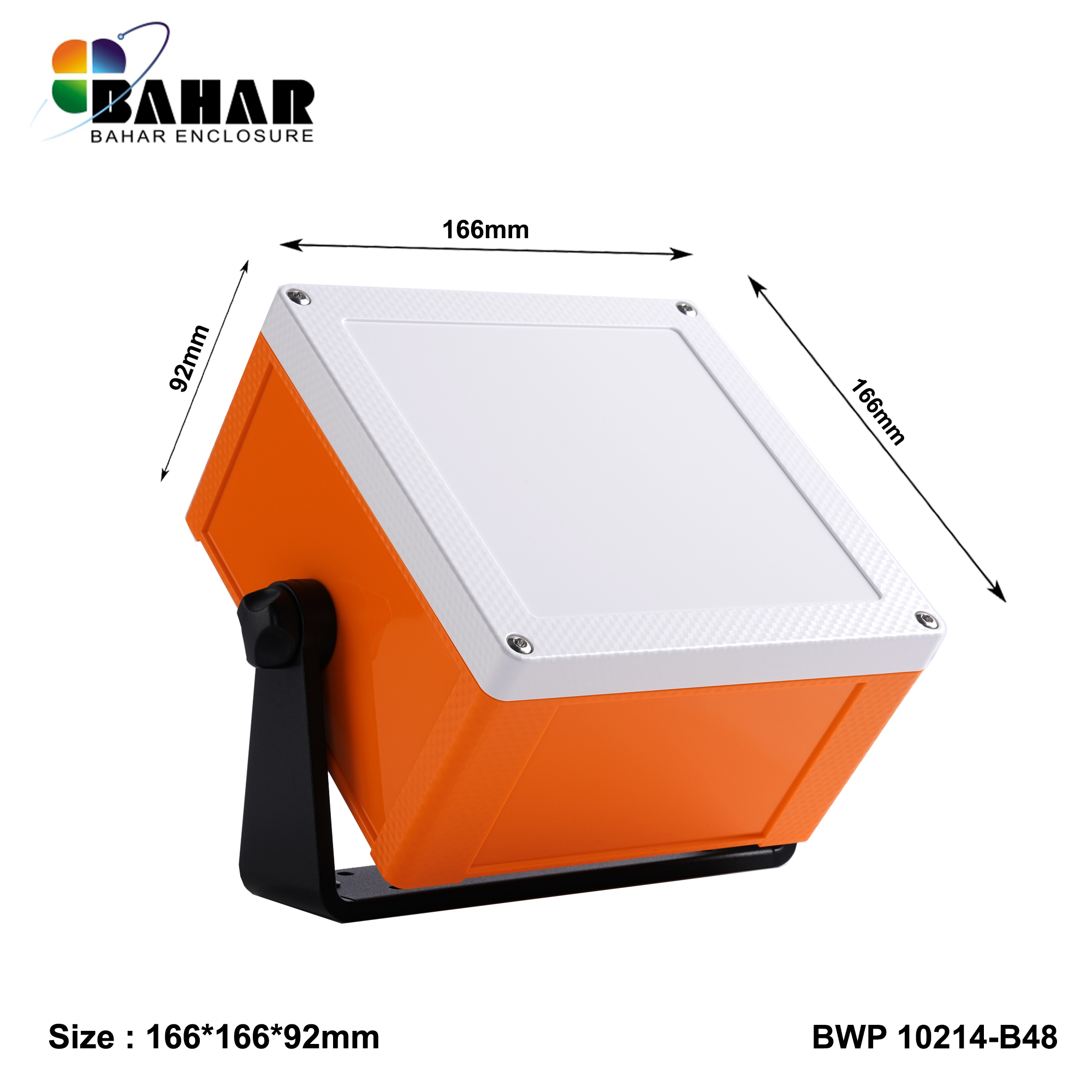 BWP 10214-B (IP68 Waterproof ABS Enclosure, Dustproof Junction Box, Outdoor Electronic Housing)