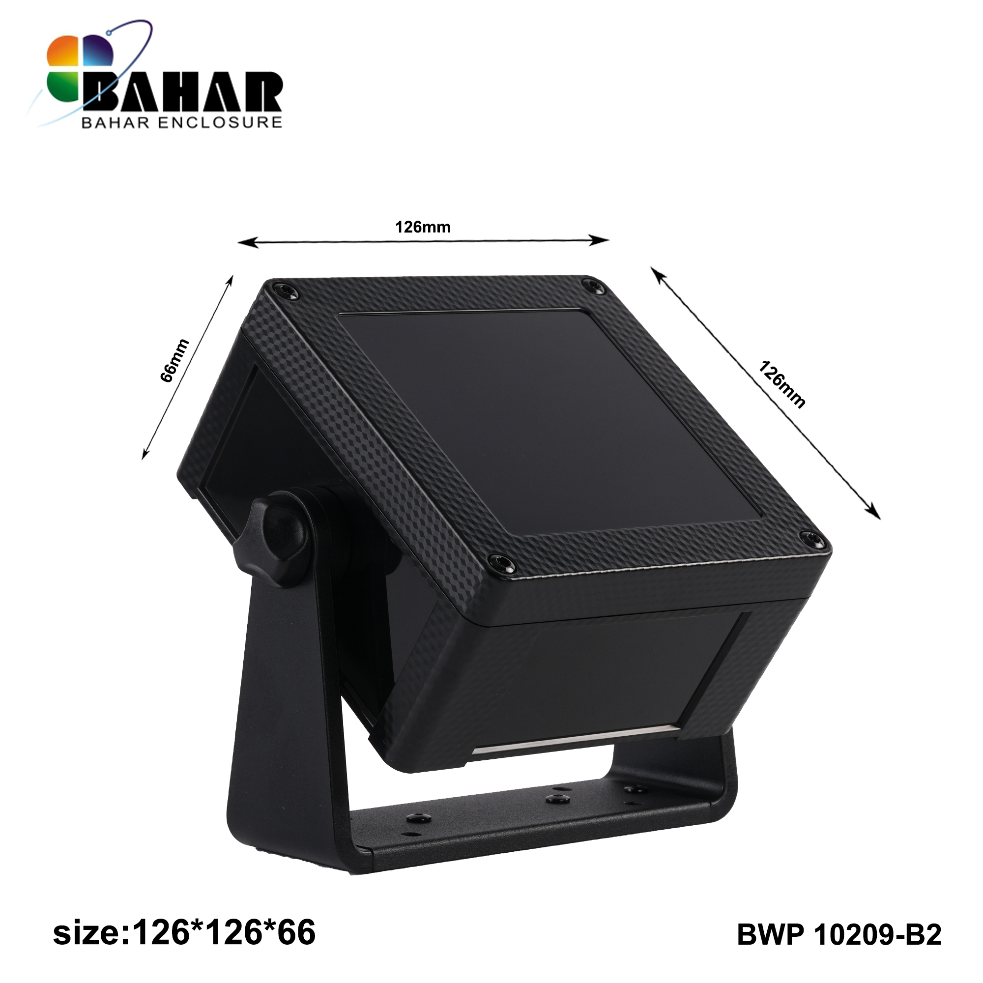 BWP 10212-B (IP68 Waterproof ABS Enclosure, Dustproof Junction Box, Outdoor Electronic Housing)