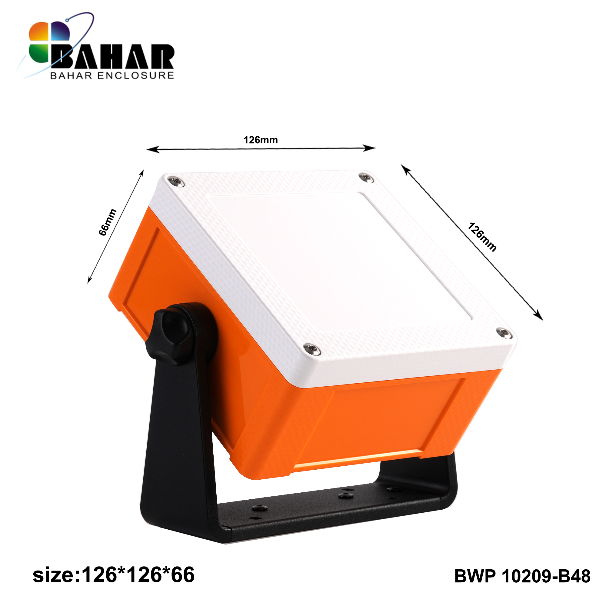 BWP 10212-B (IP68 Waterproof ABS Enclosure, Dustproof Junction Box, Outdoor Electronic Housing)