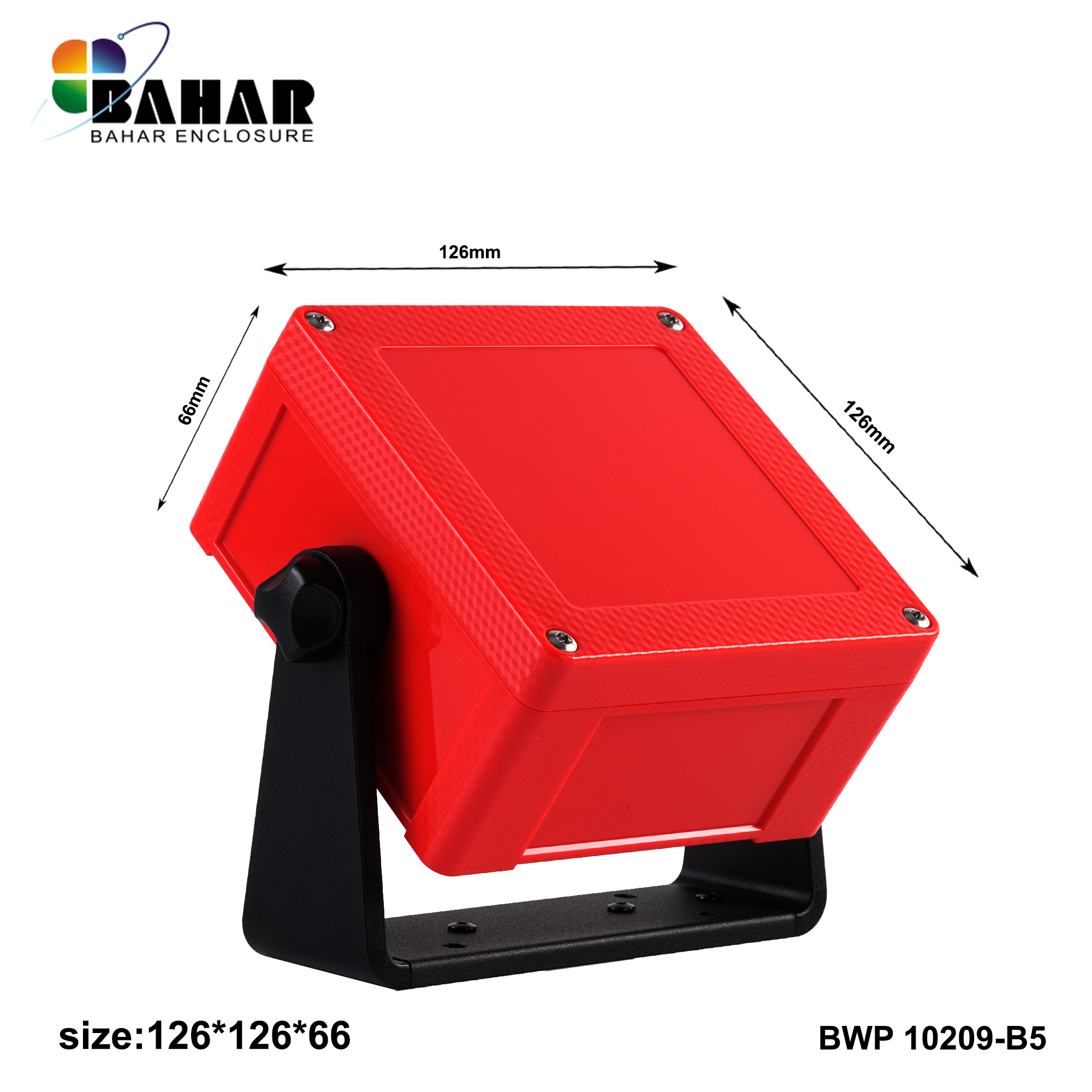 BWP 10212-B (IP68 Waterproof ABS Enclosure, Dustproof Junction Box, Outdoor Electronic Housing)