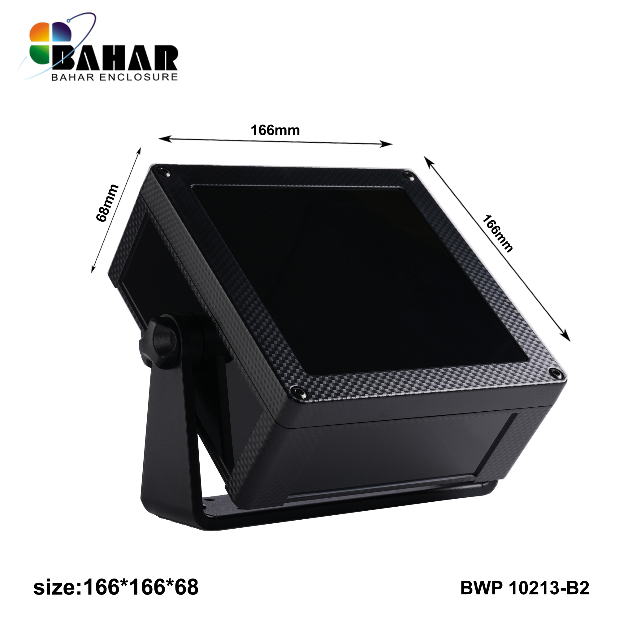 BWP 10213-B (IP68 Waterproof ABS Enclosure, Dustproof Junction Box, Outdoor Electronic Housing)