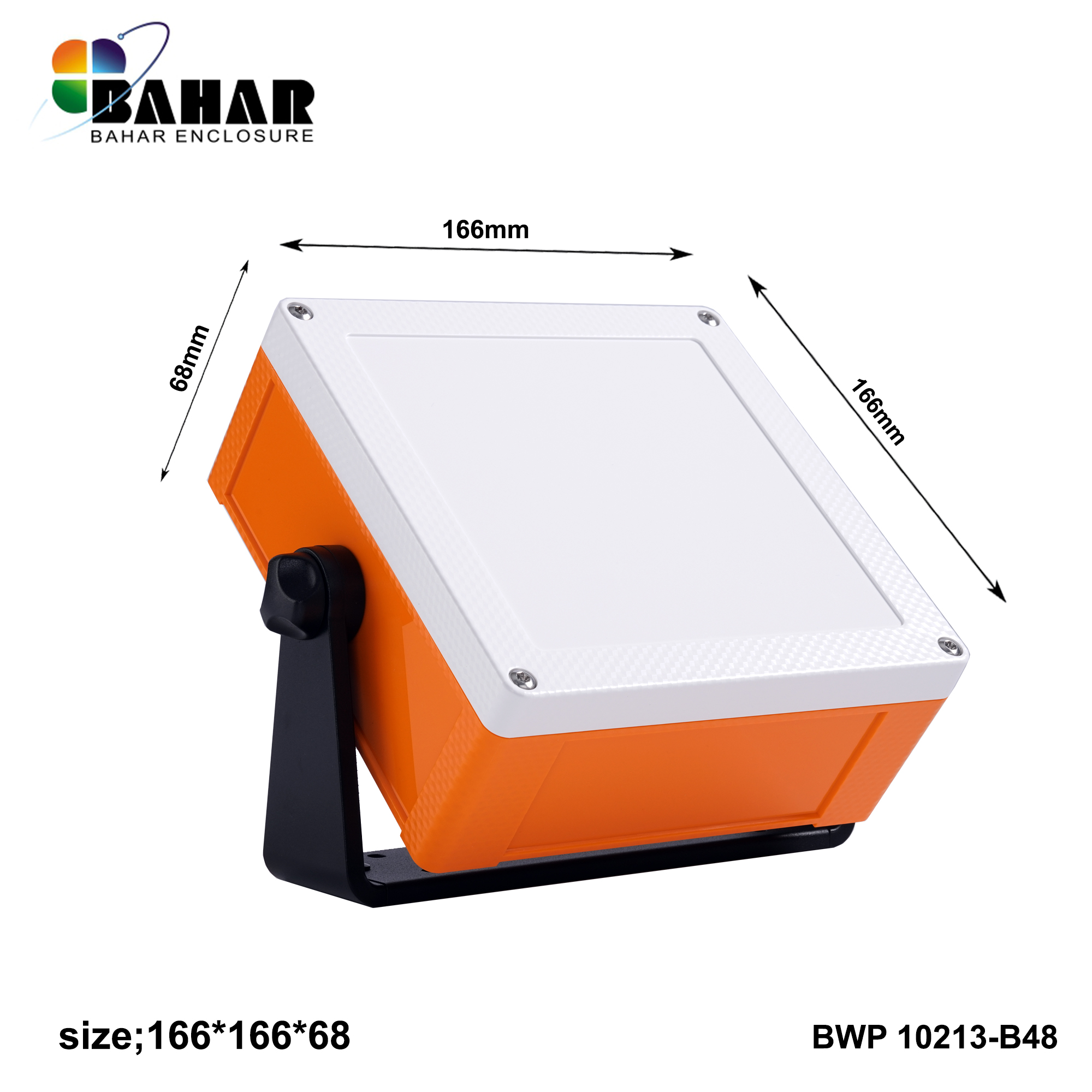 BWP 10213-B (IP68 Waterproof ABS Enclosure, Dustproof Junction Box, Outdoor Electronic Housing)