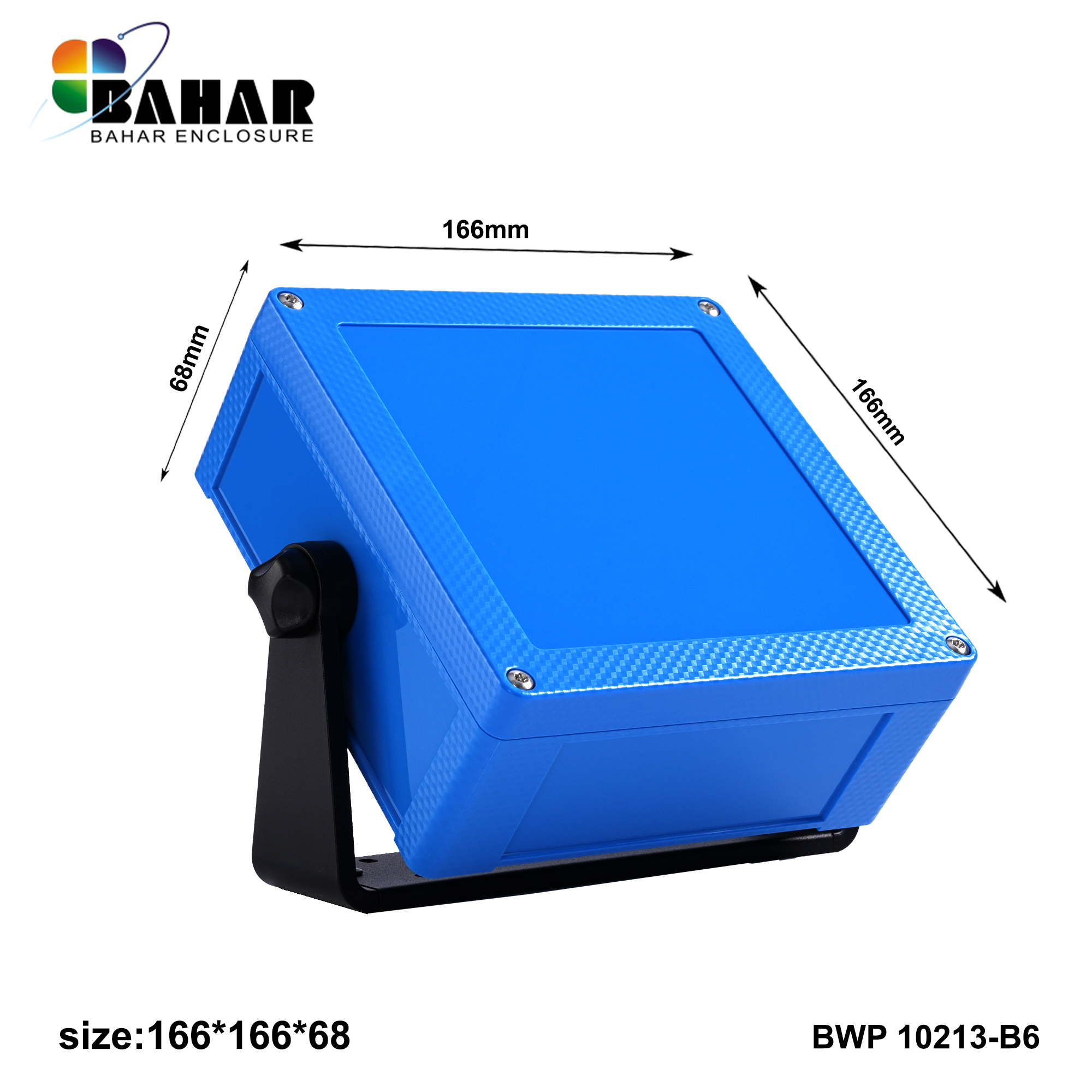 BWP 10213-B (IP68 Waterproof ABS Enclosure, Dustproof Junction Box, Outdoor Electronic Housing)