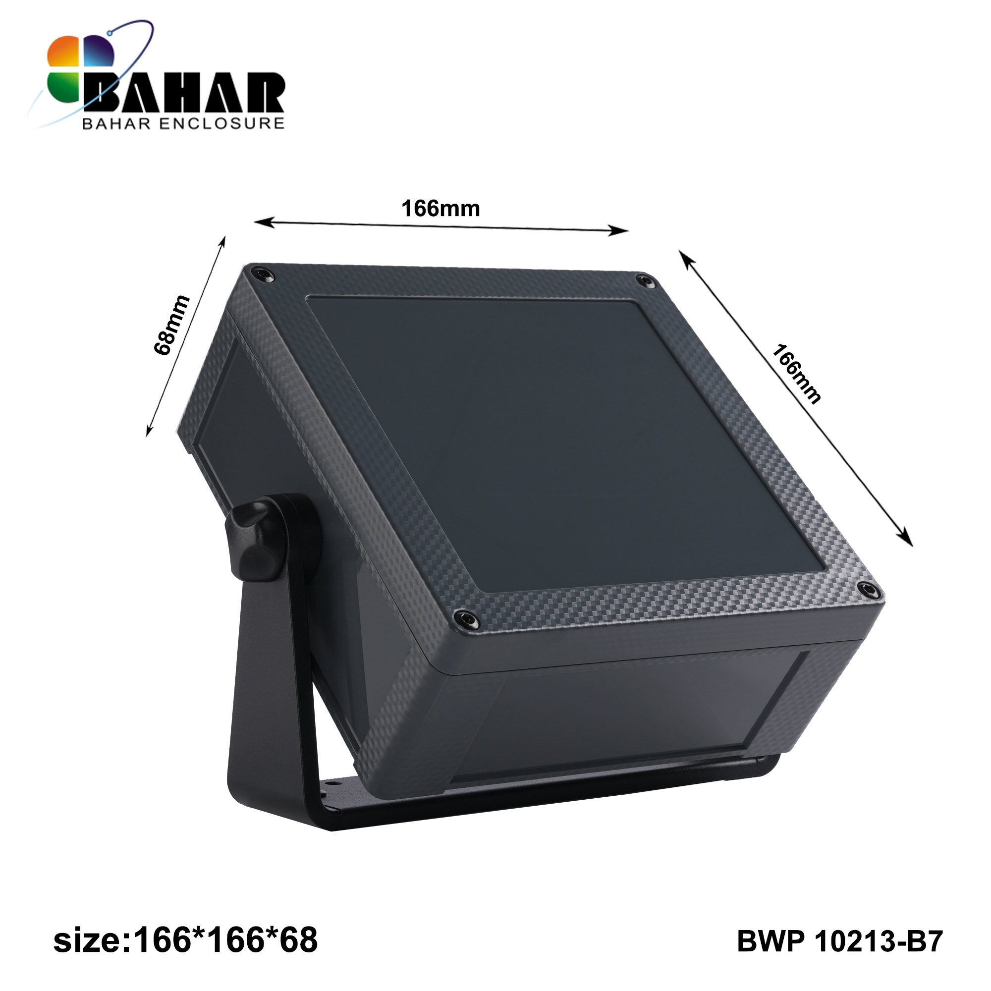 BWP 10213-B (IP68 Waterproof ABS Enclosure, Dustproof Junction Box, Outdoor Electronic Housing)