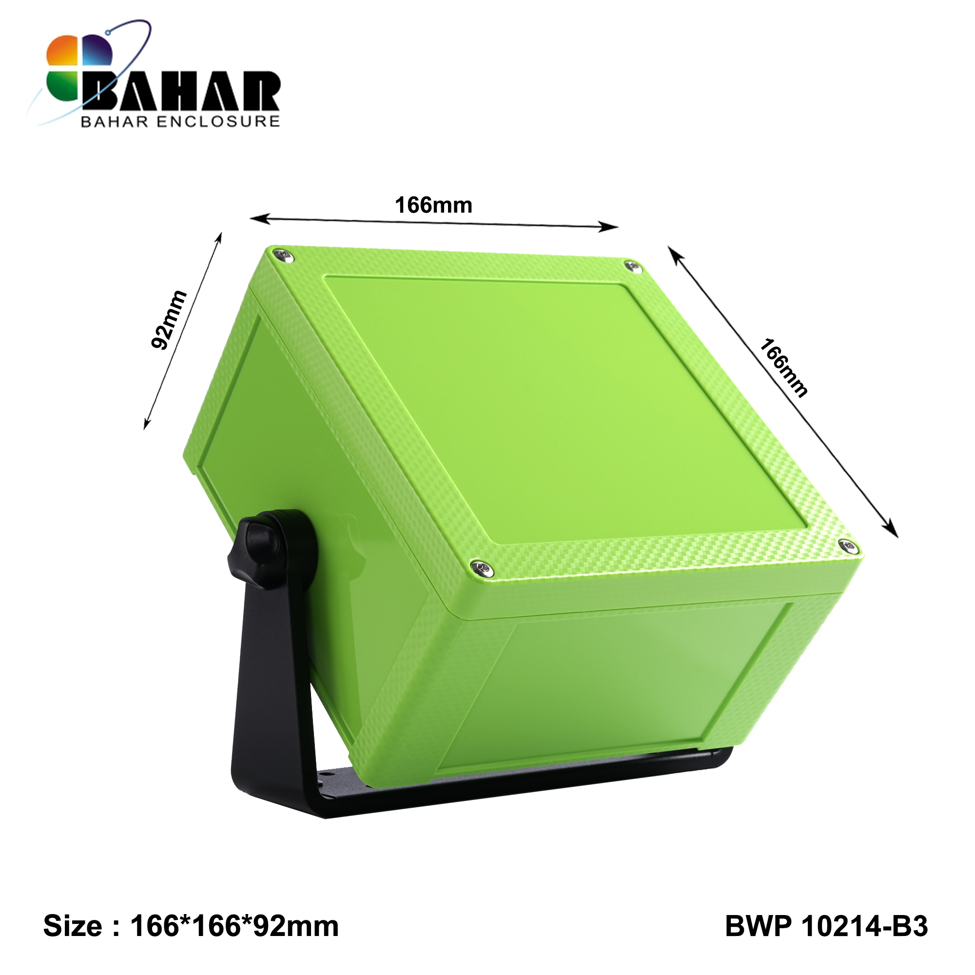 BWP 10214-B (IP68 Waterproof ABS Enclosure, Dustproof Junction Box, Outdoor Electronic Housing)