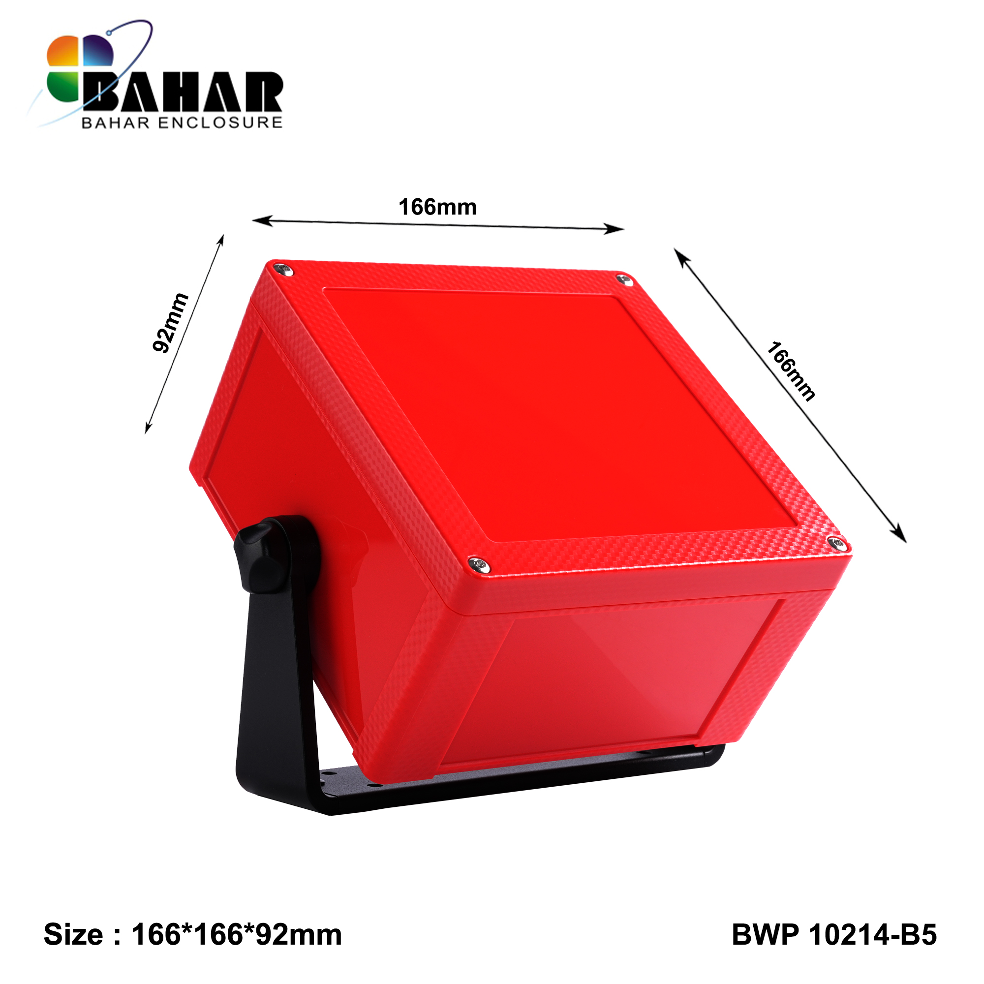 BWP 10214-B (IP68 Waterproof ABS Enclosure, Dustproof Junction Box, Outdoor Electronic Housing)
