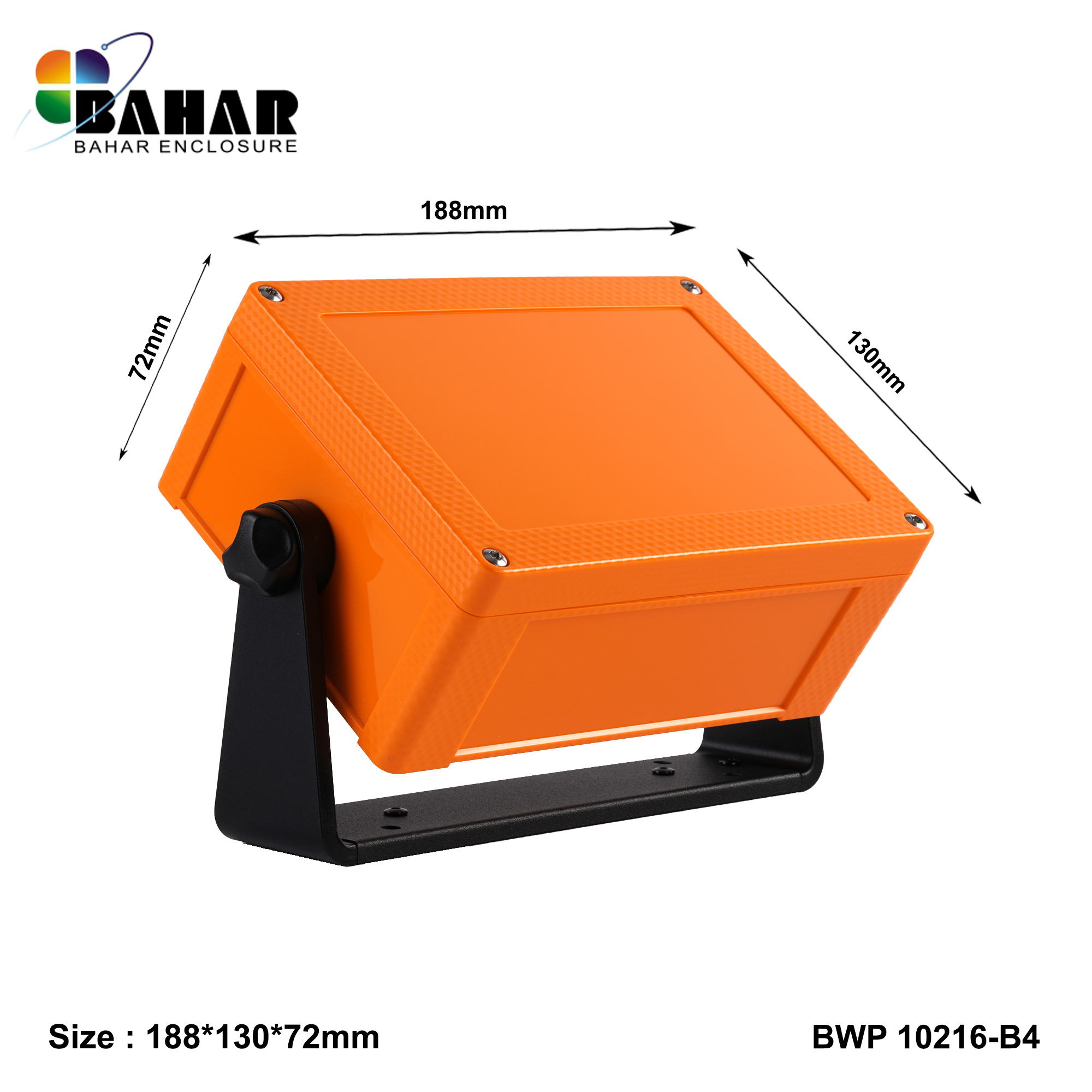 BWP 10216-B (IP68 Waterproof ABS Enclosure, Dustproof Junction Box, Outdoor Electronic Housing)