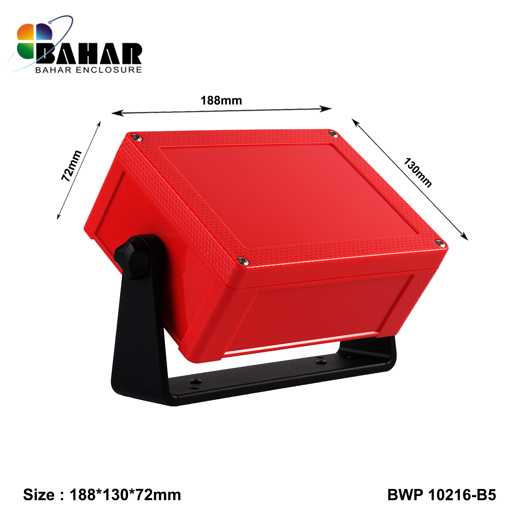 BWP 10216-B (IP68 Waterproof ABS Enclosure, Dustproof Junction Box, Outdoor Electronic Housing)