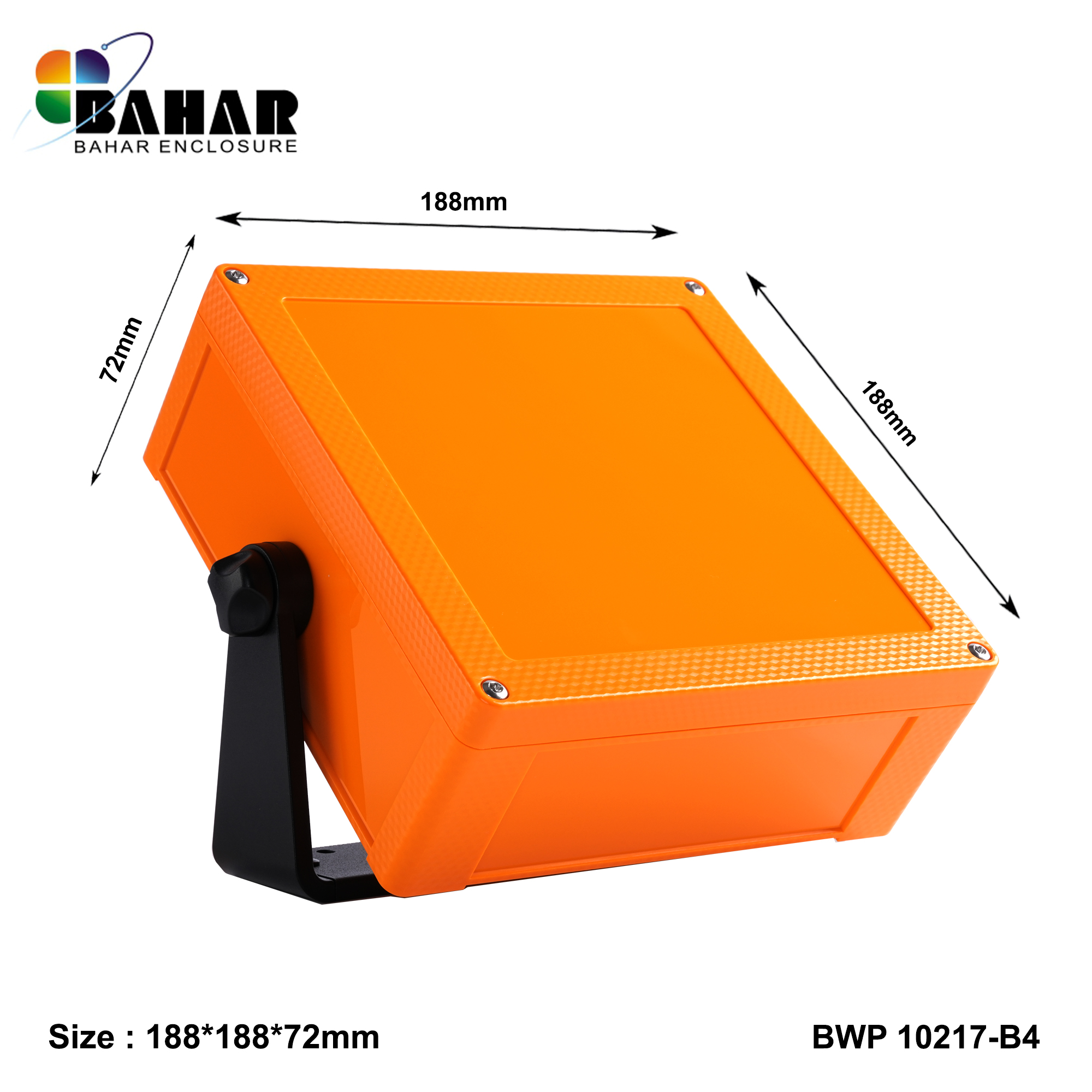 BWP 10217-B (IP68 Waterproof ABS Enclosure, Dustproof Junction Box, Outdoor Electronic Housing)