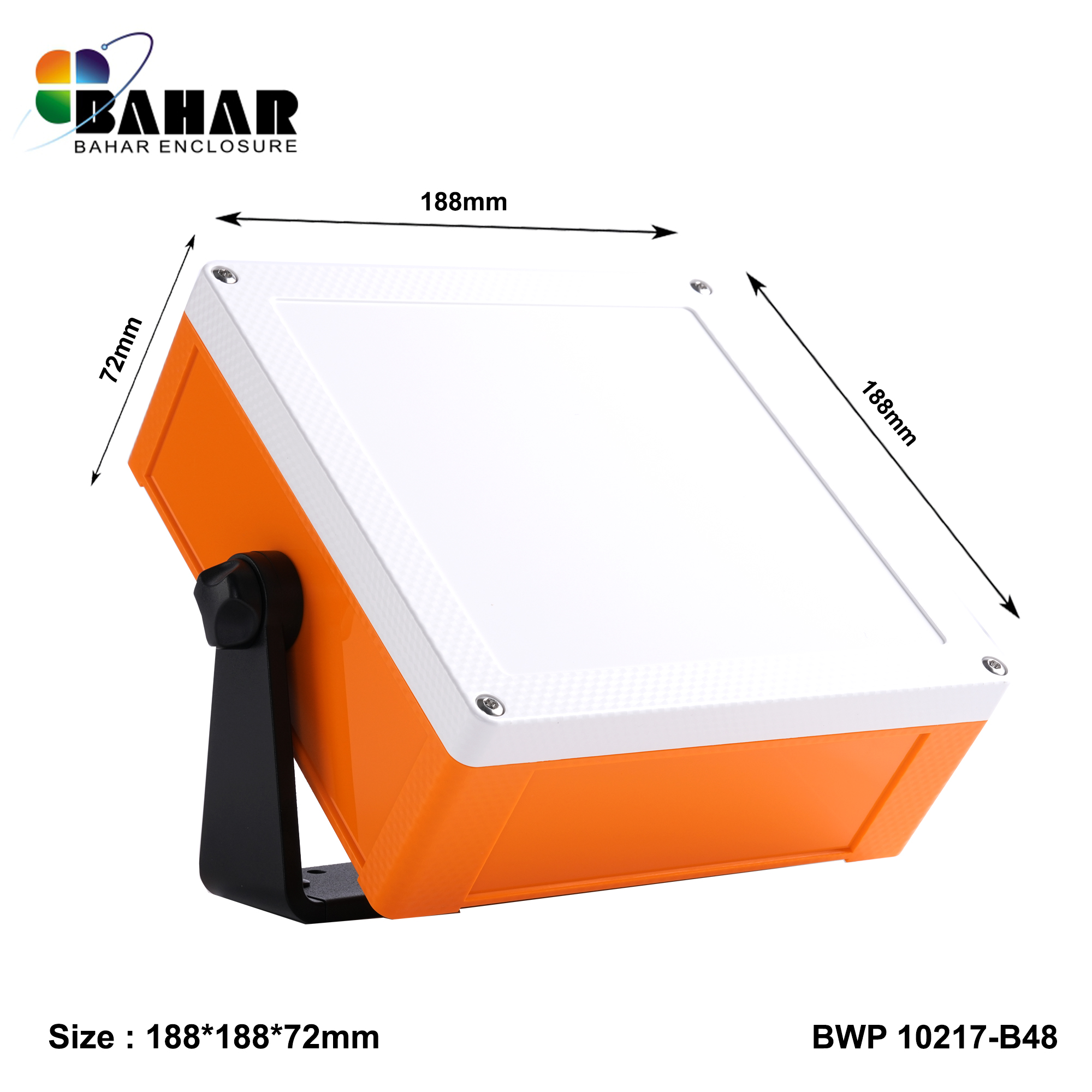 BWP 10217-B (IP68 Waterproof ABS Enclosure, Dustproof Junction Box, Outdoor Electronic Housing)