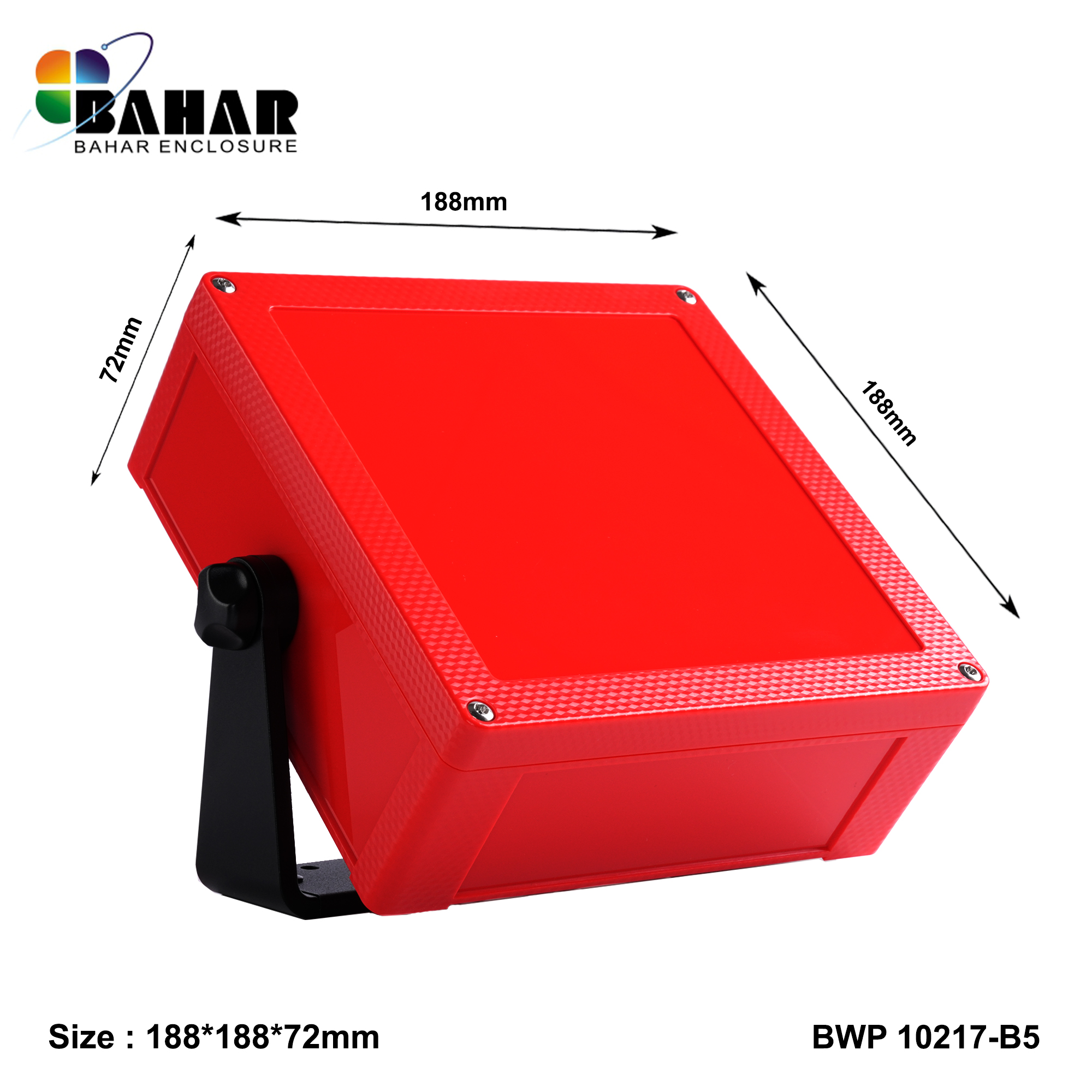 BWP 10217-B (IP68 Waterproof ABS Enclosure, Dustproof Junction Box, Outdoor Electronic Housing)