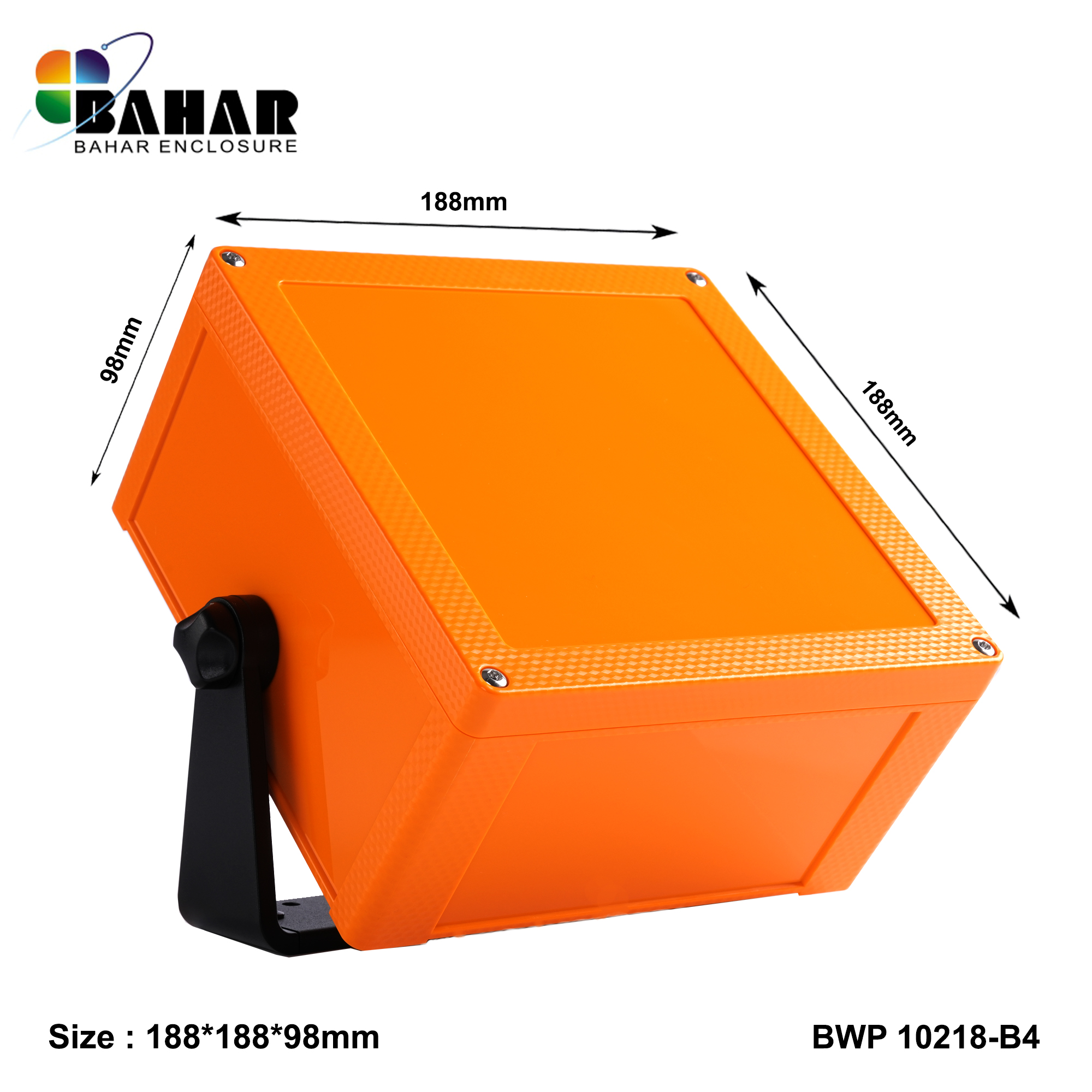 BWP 10218-B (IP68 Waterproof ABS Enclosure, Dustproof Junction Box, Outdoor Electronic Housing)