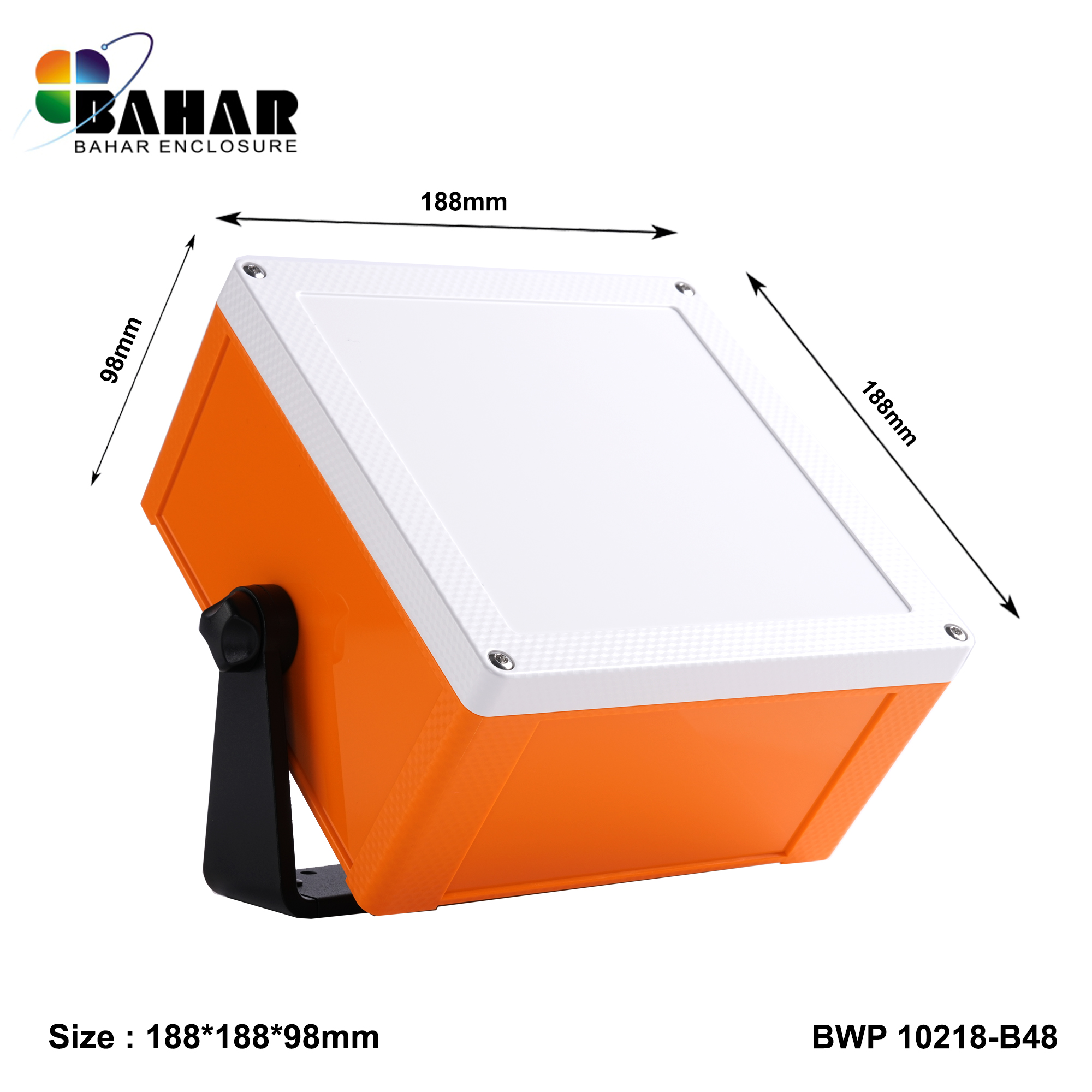 BWP 10218-B (IP68 Waterproof ABS Enclosure, Dustproof Junction Box, Outdoor Electronic Housing)