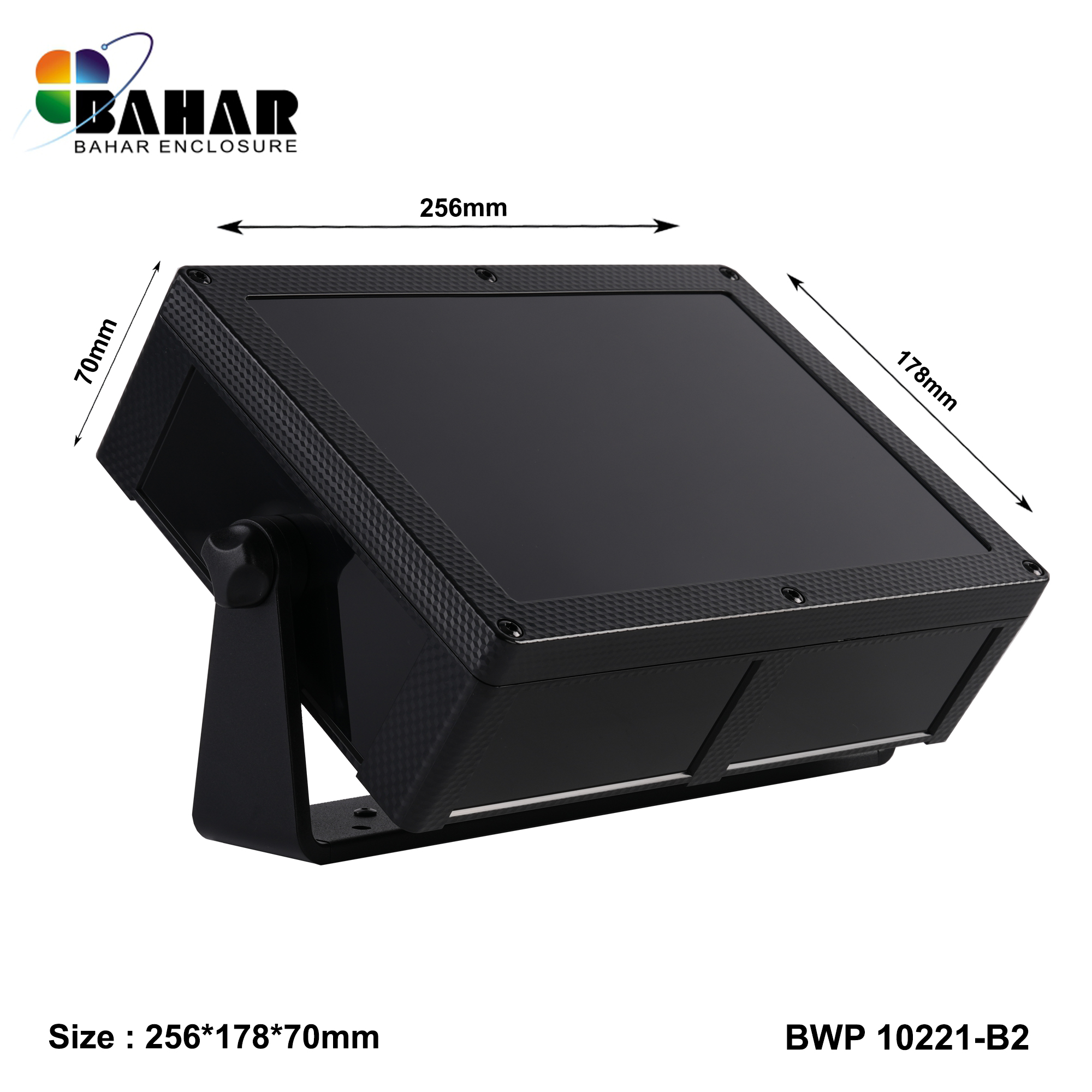 BWP 10221-B (IP68 Waterproof ABS Enclosure, Dustproof Junction Box, Outdoor Electronic Housing)