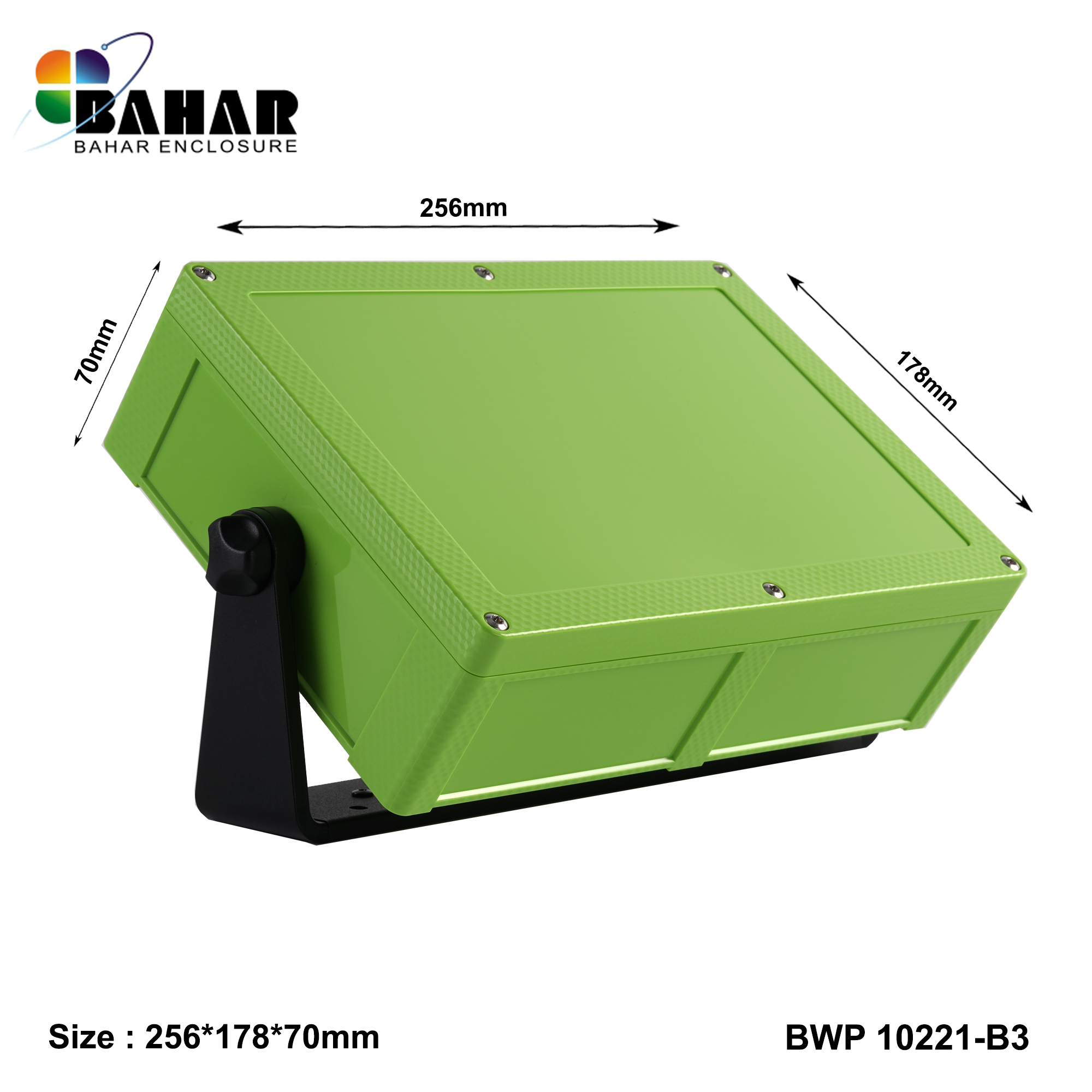 BWP 10221-B (IP68 Waterproof ABS Enclosure, Dustproof Junction Box, Outdoor Electronic Housing)