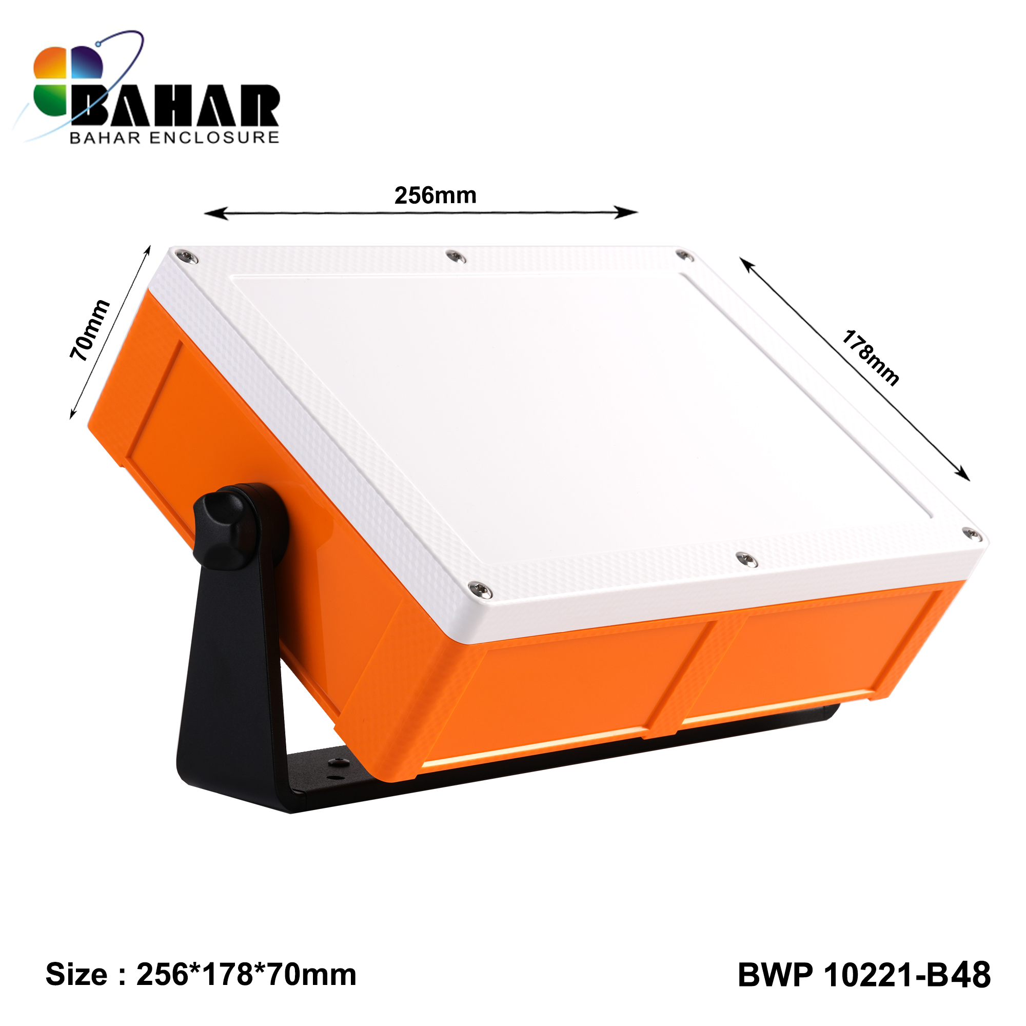 BWP 10221-B (IP68 Waterproof ABS Enclosure, Dustproof Junction Box, Outdoor Electronic Housing)