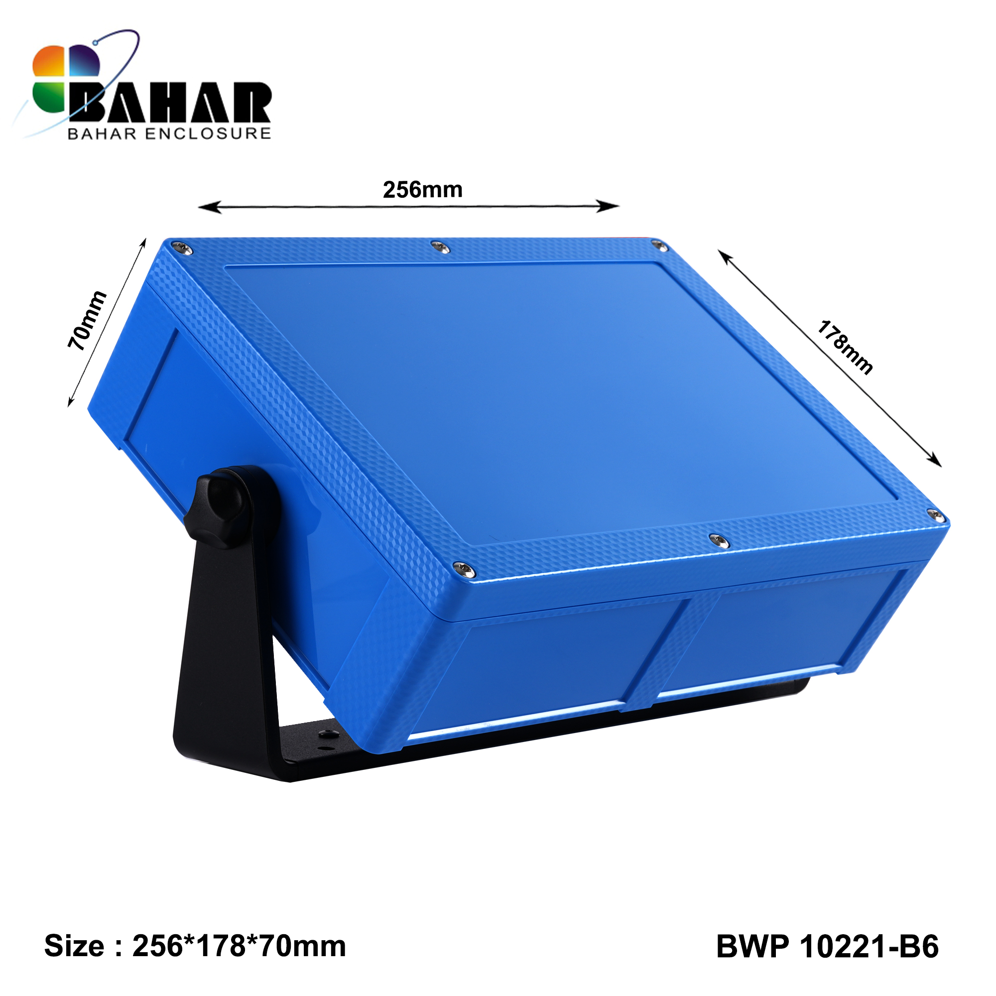 BWP 10221-B (IP68 Waterproof ABS Enclosure, Dustproof Junction Box, Outdoor Electronic Housing)