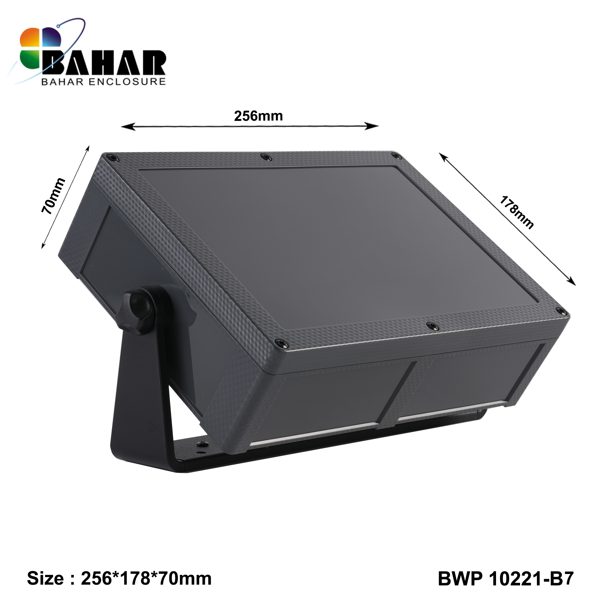 BWP 10221-B (IP68 Waterproof ABS Enclosure, Dustproof Junction Box, Outdoor Electronic Housing)