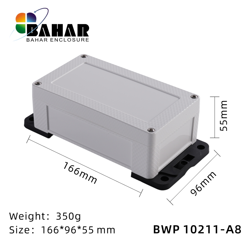BWP 10211-A (IP68 Waterproof ABS Enclosure, Dustproof Junction Box, Outdoor Electronic Housing)