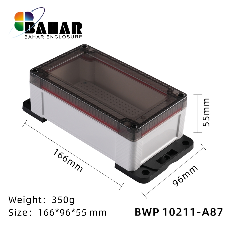 BWP 10211-A (IP68 Waterproof ABS Enclosure, Dustproof Junction Box, Outdoor Electronic Housing)