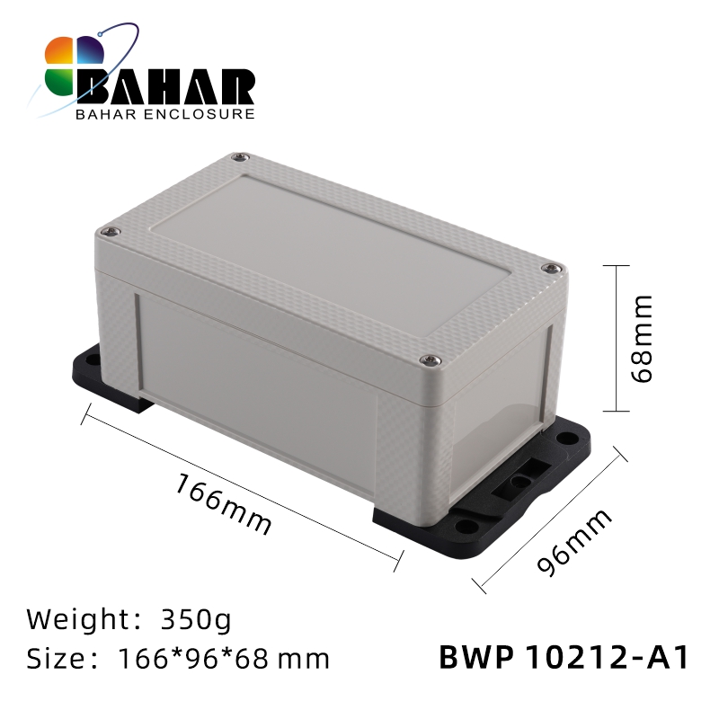 BWP 10212-A (IP68 Waterproof ABS Enclosure, Dustproof Junction Box, Outdoor Electronic Housing)