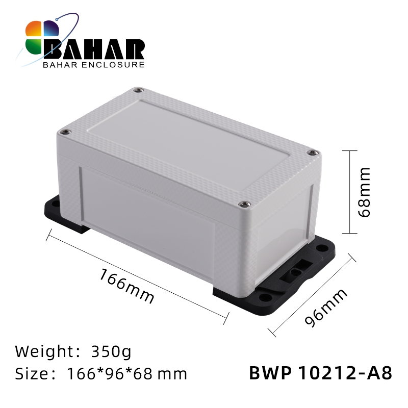 BWP 10212-A (IP68 Waterproof ABS Enclosure, Dustproof Junction Box, Outdoor Electronic Housing)