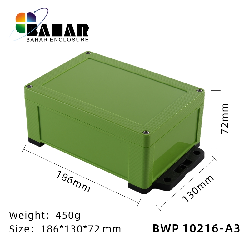 BWP 10216-A (IP68 Waterproof ABS Enclosure, Dustproof Junction Box, Outdoor Electronic Housing)