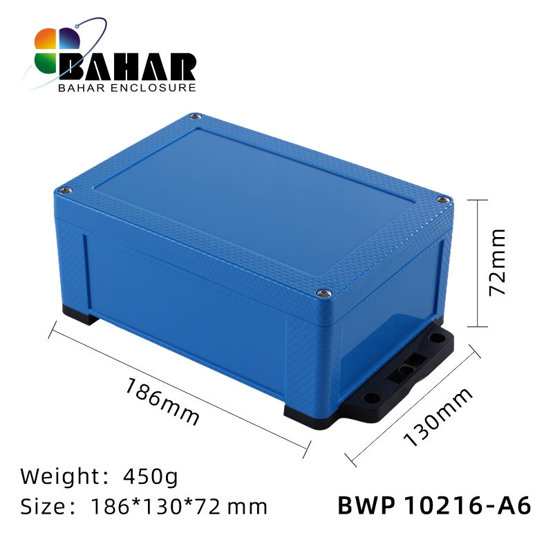 BWP 10216-A (IP68 Waterproof ABS Enclosure, Dustproof Junction Box, Outdoor Electronic Housing)