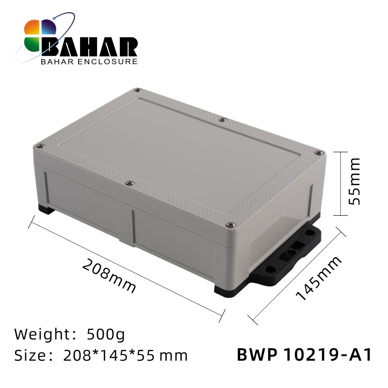 BWP 10219-A (IP68 Waterproof ABS Enclosure, Dustproof Junction Box, Outdoor Electronic Housing)