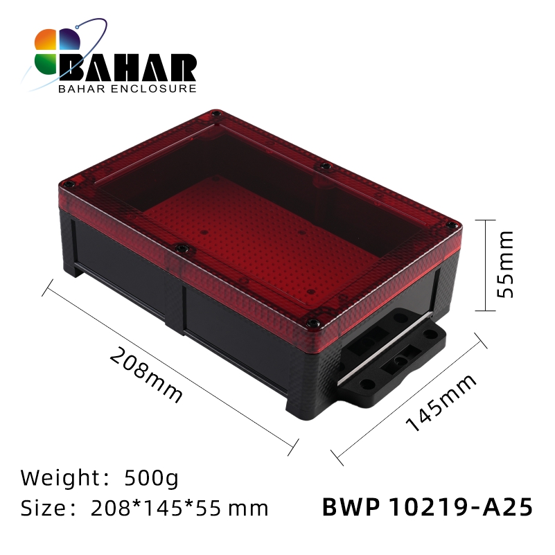 BWP 10219-A (IP68 Waterproof ABS Enclosure, Dustproof Junction Box, Outdoor Electronic Housing)