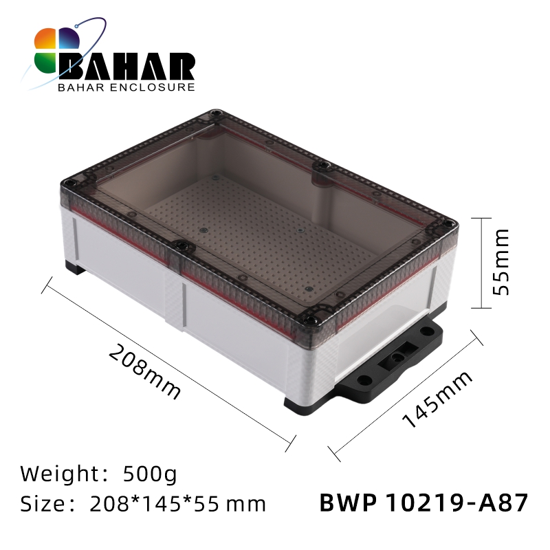 BWP 10219-A (IP68 Waterproof ABS Enclosure, Dustproof Junction Box, Outdoor Electronic Housing)