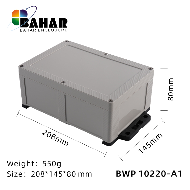 BWP 10220-A(IP68 Waterproof ABS Enclosure, Dustproof Junction Box, Outdoor Electronic Housing)