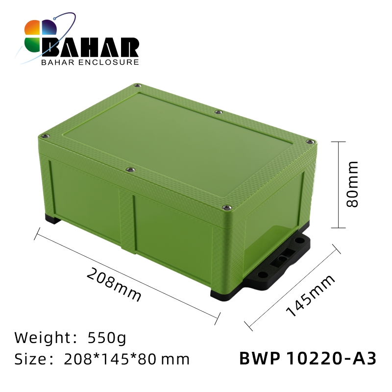BWP 10220-A(IP68 Waterproof ABS Enclosure, Dustproof Junction Box, Outdoor Electronic Housing)