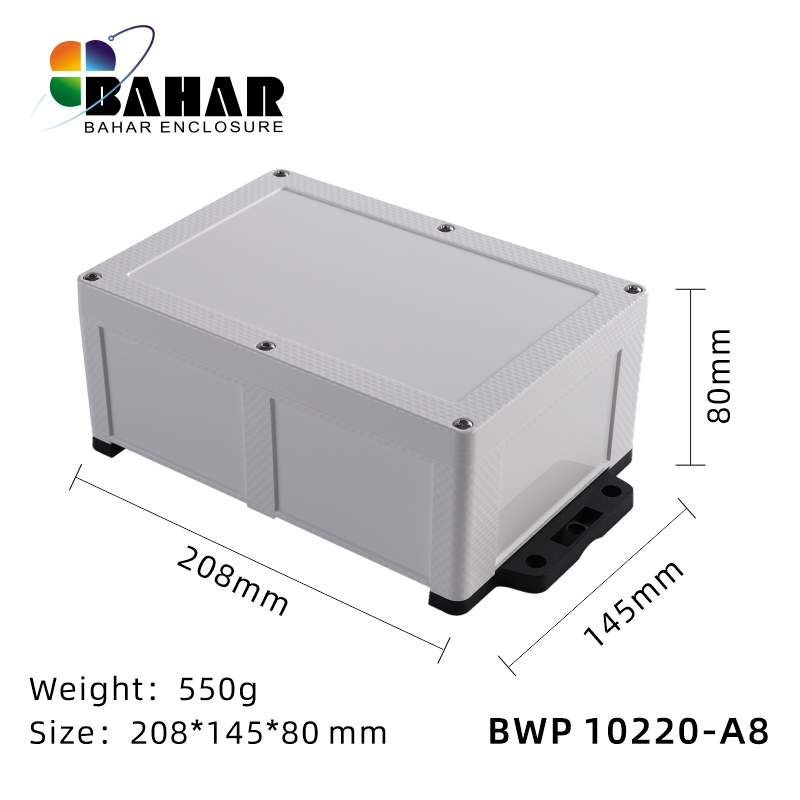 BWP 10220-A(IP68 Waterproof ABS Enclosure, Dustproof Junction Box, Outdoor Electronic Housing)