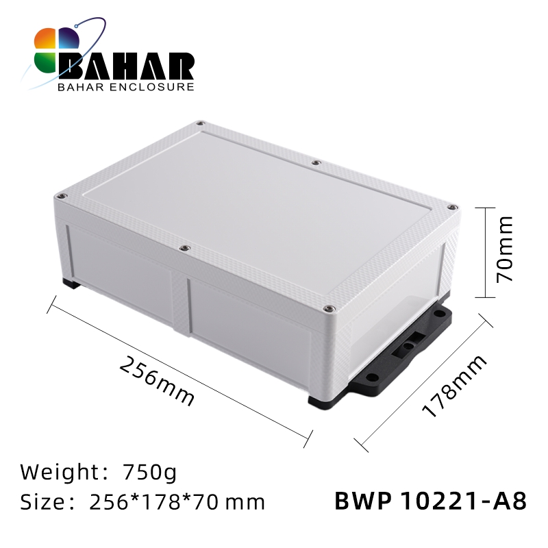 BWP 10221-A (IP68 Waterproof ABS Enclosure, Dustproof Junction Box, Outdoor Electronic Housing)