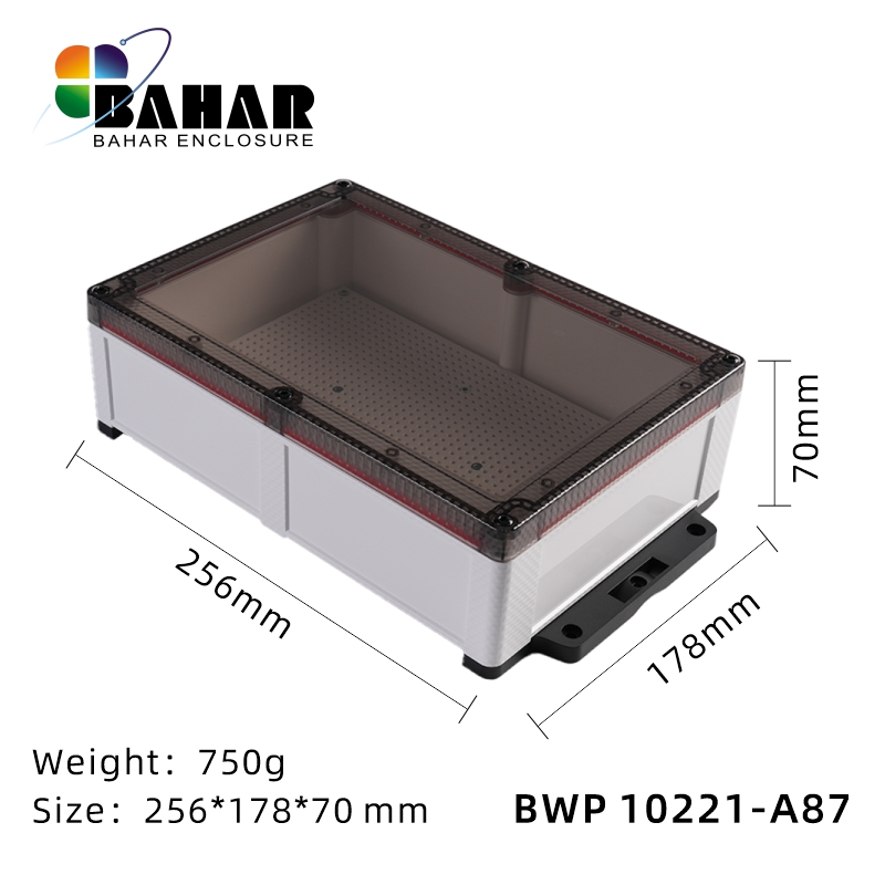 BWP 10221-A (IP68 Waterproof ABS Enclosure, Dustproof Junction Box, Outdoor Electronic Housing)