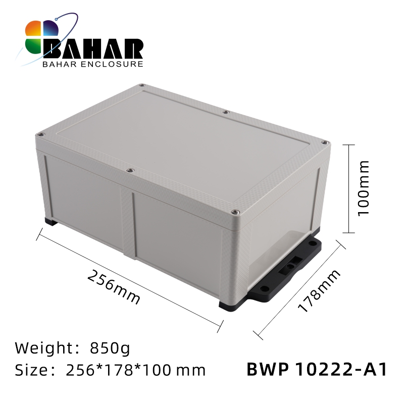 BWP 10222-A (IP68 Waterproof ABS Enclosure, Dustproof Junction Box, Outdoor Electronic Housing)