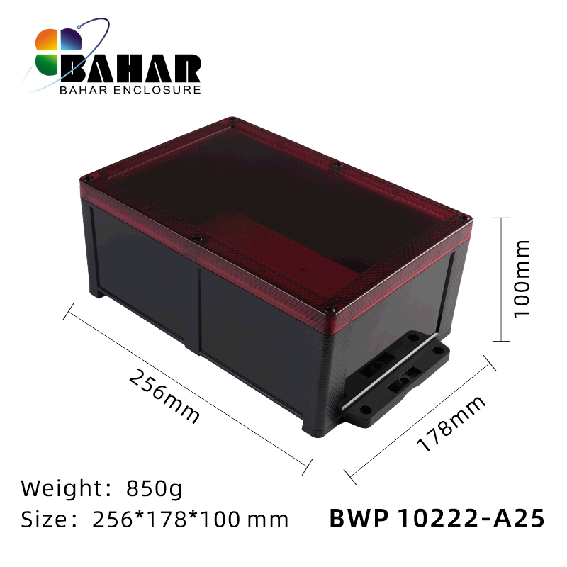 BWP 10222-A (IP68 Waterproof ABS Enclosure, Dustproof Junction Box, Outdoor Electronic Housing)