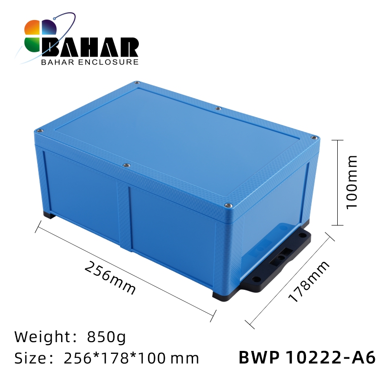 BWP 10222-A (IP68 Waterproof ABS Enclosure, Dustproof Junction Box, Outdoor Electronic Housing)