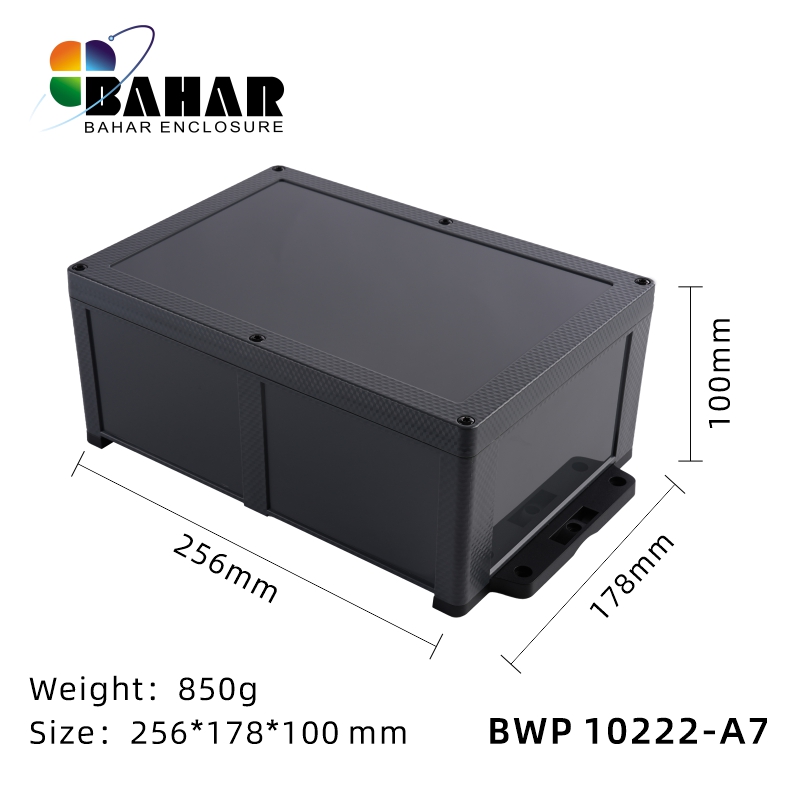 BWP 10222-A (IP68 Waterproof ABS Enclosure, Dustproof Junction Box, Outdoor Electronic Housing)